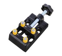 Mini Adjustable Vice, Portable Vise Clamp Tool, Multifunctional Workbench Grip with Easy Use, DIY Project System, Clamp Accessory with Compact Design, Tool for Sculpture Drilling
