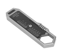Mini Adjustable Wrench, Pocket Door Wrench Plumbers Wrench EDC Adjustable Wrench Alloy Steel Mini Wrench Adjustable Size 9-16mm Metal Small Wrench Multitool Pocket Tools