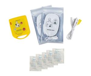 Mini AED Trainer XFT-D0009 First Aid Train Training Unit Study Machine + 5pcs Training Face Shields one time