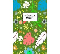 Mini agenda settimanale 2026 tascabile: da Gennaio 2026 a Dicembre 2026, La settimana su una doppia pagina, Formato A6