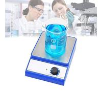 Mini Agitador Magnético, Mezclador Magnético De Velocidad Continua Con Capacidad Máxima De Agitación De 3000 Rpm (3000 Ml) Y Panel De Trabajo De Acero Inoxidable Para Investigación, Equipos De