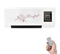 Mini Air Conditioner, 1800W Wall Mounted Air Conditioner with Remote Control & Timer, Quiet Cooling/Heating, Portable Air Conditioning unit for Bedroom, Home, Office C