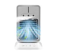 Mini Air Conditioner, 3 Wind Speeds,3 Spray Modes,4 In 1 Air Con Machine for Home 2/4 H Timer,120° Oscillating Bedroom Air Cooler for Home Office Travel