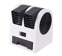 Mini Air Conditioner Portable Air Conditioners USB Powered Mini Air Cooler For Personal Space Suitable For Room Office Camping Home Office Bedroom Outdoor (Black, One Size)