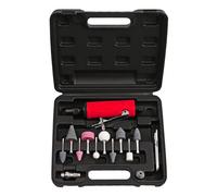 MINI AIR DIE Grinder KIT Straight Pneumatic 25000 RPM Rear Exhaust Polisher with 6MM 3MM COLLETS Portable Grind Tool for Various Applications