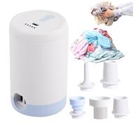 Mini Air Pump for Inflatables,Pool Floats Inflator | Cordless Portable Inflate Deflate Pump for Raft Bike Soccer Comforter Camping RV Travel Basketball Clothes Truck