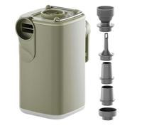 Mini Air Pump Portable Inflation Deflation Rechargeable with 5 Nozzles