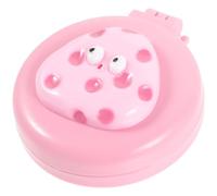Mini Airbag Comb Portable Abs Hairdressing Brush Pink Adorable Shape