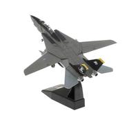 Mini Aircraft Model 1:100 For F-14 Diecast Model Super Flanker Jet Fighter Aircraft Decorative Home Planes Kits