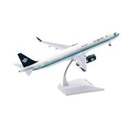 Mini Aircraft Model 1:200 For Saudi Arabian A321neo HZ-ASAC Alloy Finished Aircraft Model Souvenir Planes Kits