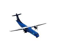 Mini Aircraft Model 1:400 For ATR72-500 PP-PTU Diecast Alloy Aircraft Model Model With Landing Gear For Collection Planes Kits