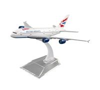 Mini Aircraft Model 1:400 For British A380 Die-cast Alloy Aircraft Model Miniature Decorations Collector's Edition Planes Kits