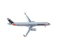 Mini Aircraft Model 1:400 For Jetstar A321-231 VH-VWN DieCast Alloy Aircraft Model Souvenir Decorations Planes Kits