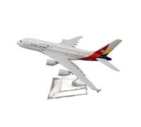 Mini Aircraft Model 1:400 For Korean A380 Die-cast Alloy Aircraft Model Miniature Decorations Collector's Edition Planes Kits