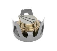 Mini Alcohol Stove Outdoor - Compact Stainless Steel Stove for Camping, Hiking, Compact Small Heating, Backpacking | Portable Stove for Travel in the Wilderness, Picnic, Exp