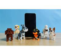 Mini Animals Building Block Kit:White Poodle
