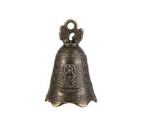 Mini Antique Bell, Shui Feng Bell Windbell Hanging Decor, Buddha Statues Feng Shui Wind Chime Bell Fortune Bell Car Key Chain Pendant