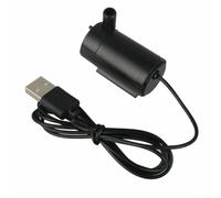 Mini Aquarium for Fish Tank and Garden Fountain for - Submersible Water with USB 5V, Low Noise, 1.2-1.6L/min Flow Rate, Energy Saving F(2PCS)