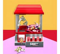 Marco Paul Arcade Candy Grabber Machine Coin Machine Game Sweet Grabber Arcade Machine Stocking Fillers American Sweets Boys Age 3+ Toys Girls Toys (Candy Grabber)