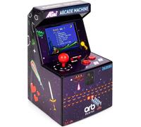 Mini Arcade Machine Handheld Console - 240 In-Built 8-Bit Retro Games, 2.5? Full Colour Screen, 8-Way Joystick, Volume Control Retro Handheld Game