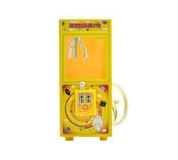 Mini Arcade Pendant: Machine Keychain Toy, Portable Bag Accessory, Light-Up Claw, Luminous Interactive Collectible | Simulation Mini Arcade Kids Girls Teenage M