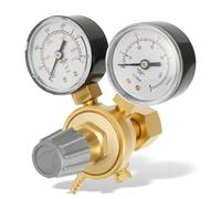 Mini Argon CO2 Regulator Adjustable Brass Welding Gas Argon Regulator Pressure Gauges for Tig and Mig Welding Mixed Gas CO2