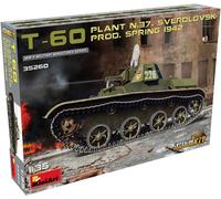 Mini Art 35260 1:35 T-60 Plant No.37 voorjaar. 1942 Inter.-getrouwe (US IMPORT)