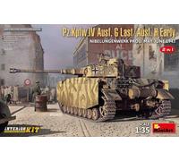 Mini Art 35333 1/35 Pz.Kpfw.IV Ausf. G-Last/H-Early Nibelungenw. 2in1 Interior K