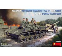 Miniart 1:35 - German Tractor T-60(r) w/ PaK40 Gun & Crew