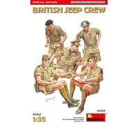 Miniart 35469 British Jeep Crew Figures 1:35 Model Kit