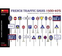 Miniart 1:35 - Traffic Signs France 1930-40's