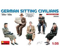 Mini Art 38006 1/35 German Sitting Civilians '30s-'40s