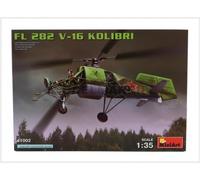 Miniart 1:35 - Fl 282 V-16 Kolibri Helicopter, No Paint