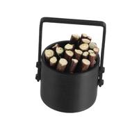 Mini Ash Bucket with Lid for 1: 12 Scale Dollhouse Decor