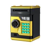 Mini ATM Savings Bank - Automatic Bill Scroll Coin Box, Innovative Money Storage Toy, High Capacity Organizer, Child-Friendly Cash Holder | Smart Electronic for coin, Notes, Kids Room