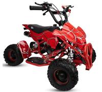 Mini ATV Quad Bike Kids Quad Off Road 2 Stroke Petrol SPIDER RED 50cc