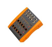 Mini Audio Mixer TRS Input Output Sound Board Console Portable Sound Mixer Keyboards Mixer for Small Clubs Studio Recording Bars