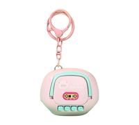 Mini Audio Voice Recording Device - Caertoon Keychain Voice Recorder | 60g Mini Portable Sound Capture, ABS Secret Listening Recording Tool, Compact USB Rechargeable Dictation Note Taking Device