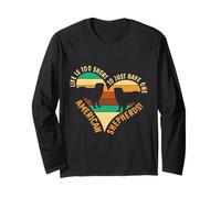 Mini Aussie Mom Pet Toy Miniature American Shepherd Long Sleeve T-Shirt