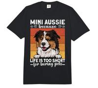 Mini Aussie Owner Plush Collar Miniature American Shepherd Comfort Colors Adult Heavyweight T-Shirt