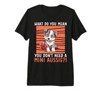 Mini Aussie Toy Harness Dog Miniature American Shepherd Premium T-Shirt