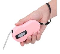 Mini Automatic Telescopic Nylon Pet Leash, Freed Lock 4.52*2.55 Retractable Dog Leash, for Pets Cat Outdoor Dog(pink)