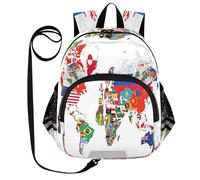 Mini Backpack Child Backpacks Toddler Backpack Travel Bag Tie Dye Leopard for Kindergarten Elementary Boys Girls, Multi 6, S