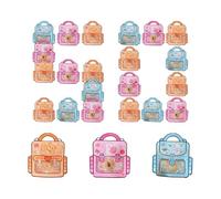 Mini Backpack Goodie Pouch, Cute Organizer Party Bag, Portable Tote for Sturdy Material, Fun Gift Accessory with Playful Design, Valentine Party Favor with Stylish Look, Goodie Bag Solution