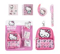 Mini Backpack Set Cerda Hello Kitty Rose 19,5x22,5x4,5 cm