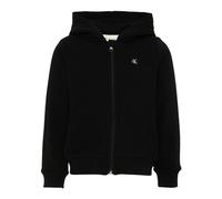 Mini Badge Zip Through - male - Calvin Klein Jeans - Kids Sweatshirts - Black - 6 Y - Kids 6 Y
