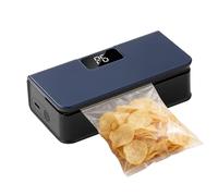 Mini Bag - Rechargeable Heat And Cutter, 6-Speed LED Screen Display | Portable Magnetic Snack Sealing Clip, Food Preservation Machine | Handheld Chip Bag Resealer Type-C Charging