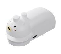 Mini Bag Sealer 2 In 1 Heat Sealer&Cutter Portable Chip For Snacks Plastic Food Storage Manual Vacuum compatible with Machine (White, 9X4X3.5cm)