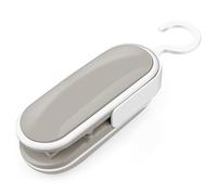 Mini Bag Sealer, Handheld Heat Sealer with Hook, Portable Chip Bag Sealing Machine for Snack Preservation and Food Storage - Battery Not Included