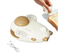 Mini Bag Sealer - Magnetic Mini Airplane Shape Food Sealing Machine,USB Rechargeable Bag Sealer,for Food Candy Freshness Storage Household Kitchen Meat Snack Cookie Chips